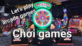 Play arcade games at Round1- Chơi games ở Round1