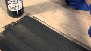 Comment teinter et vitrifier un parquet en bois de châtaigner tutoriel Protec'Wood