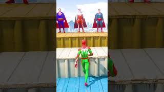 GTA 5 Epic Water Ragdolls | Spider-Man Jumps / Fails ep.252 #shorts