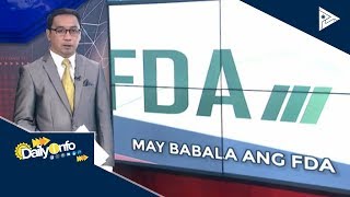 FDA, nagbabala vs 7 hindi rehistradong produkto