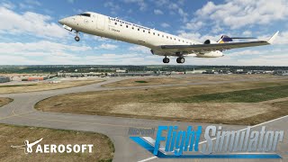 MSFS Aerosoft CRJ Tutorial Ep7: Taxi Out And Taking Off! (REVISED)