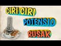 Ciri Ciri Utama Potensio Rusak #shortvideo #shorts #audiosystem #mixeraudio #amplifier