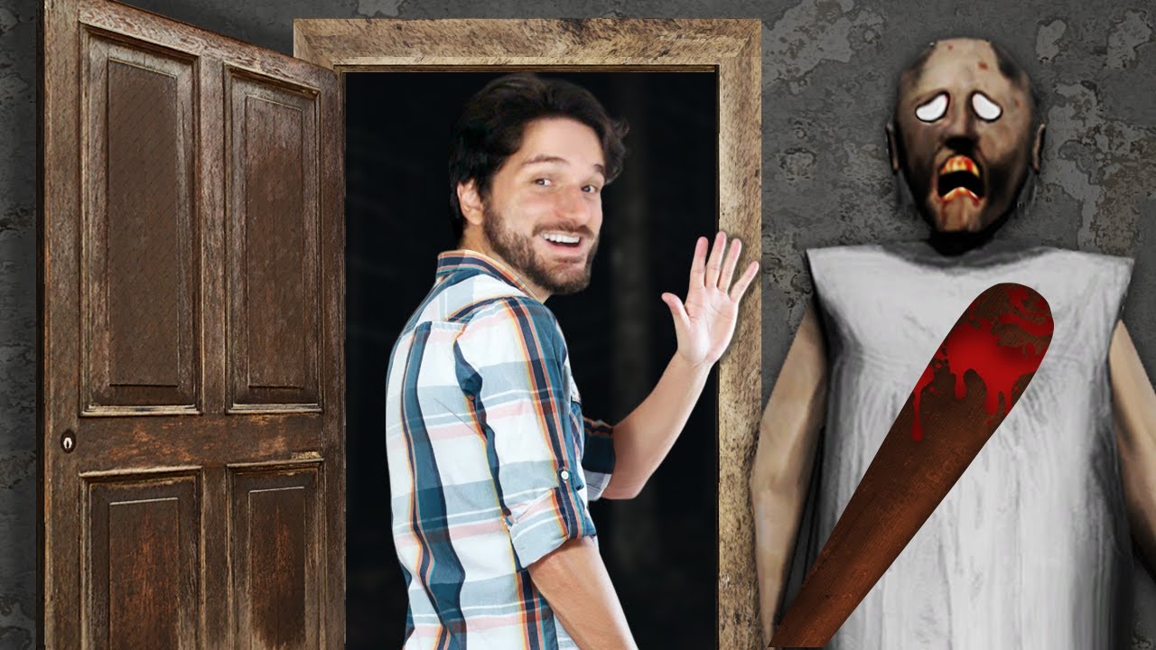 Saí Pela Porta Da Frente Da Casa Da Granny E Pela Passagem Secreta