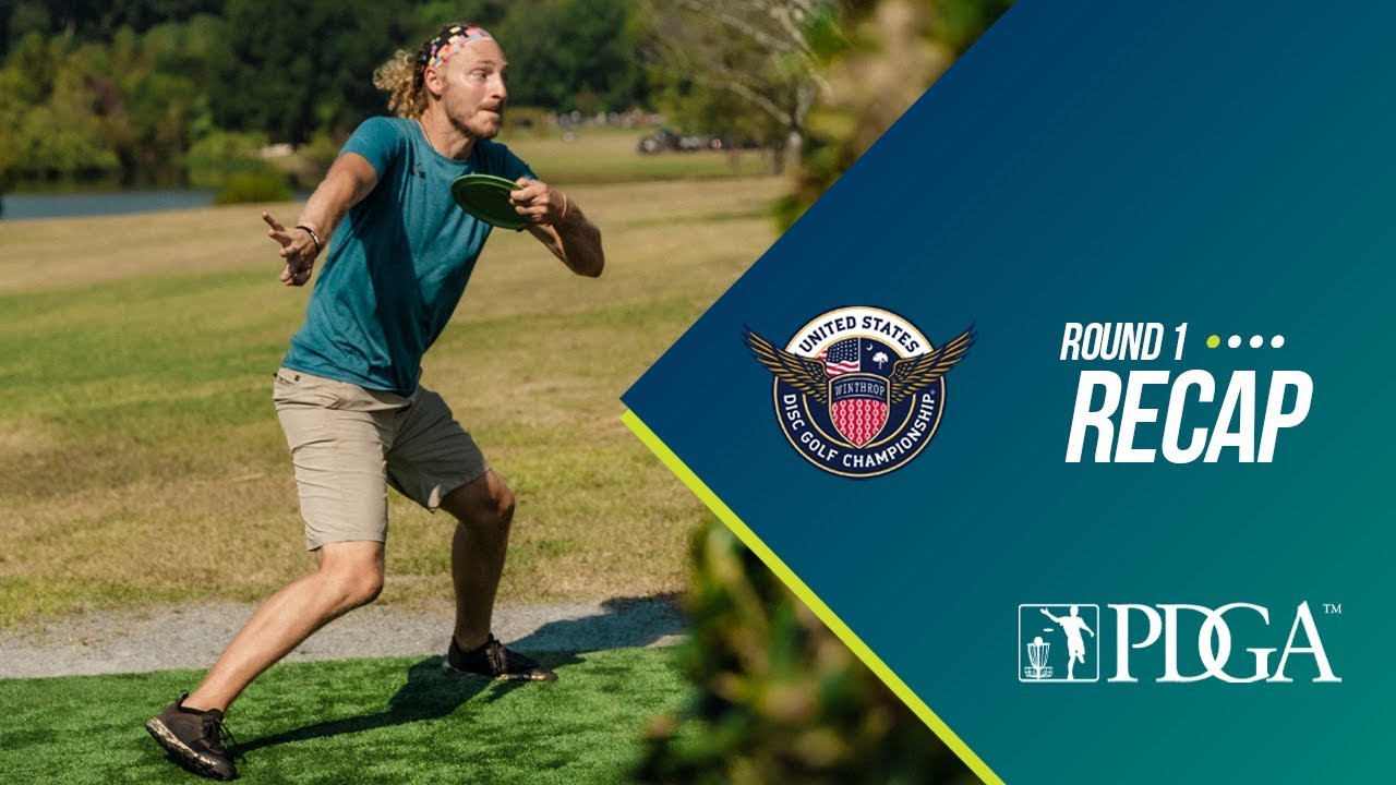 2019 United States Disc Golf Championship: Round 1 Recap - YouTube