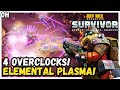 4 OVERCLOCKS! Elemental Plasma Build! Deep Rock Galactic Survivors!