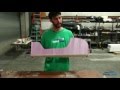 How to Make A Fiberglass Mold from a Plug - Part 1