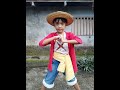 DIY Luffy Costume #onepiece #luffy #cosplay