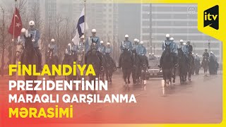 Prezident Rəcəb Tayyib Ərdoğan Finlandiya prezidentini qarşıladı