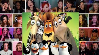 MADAGASCAR 1 | MOVIE REACTION MASHUP #MOVIE #REACTION