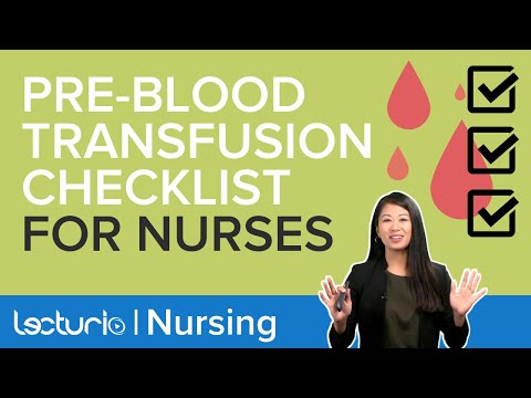 Why do we give Lasix before blood transfusion?