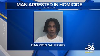 Man arrested in connection with homicide case