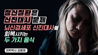 정신질환은 신진대사의 문제 | 뇌신경세포를 회복 시키는 두가지 음식을 소개합니다.