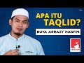 APA ITU TAQLID - BUYA DR. ARRAZY HASYIM, MA, Cafe Rumi Jakarta