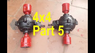 Build 4x4 project part 5: Rear differential and Front differential