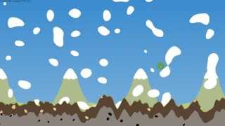 Pygame/Python Random 2D Map Generation Demo