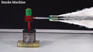 How to Make Mini Smoke Machine ll Science Project || diy