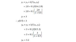 5 5 Euler Method Problems