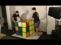 Solving the world's largest Rubik's Cube - Feliks Zemdegs & Mats Valk