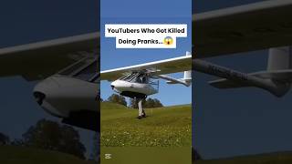 YouTubers Who Got Killed Doing Pranks....😱 #shorts #viral #trending #tiktok