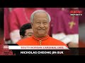 South Korean cardinal Nicholas Cheong Jin-suk dies at 89