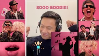 Rosé & Bruno Mars- APT. | FIRST TIME MV REACTION | I’M OBSESSED