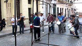 Brazilian Samba Band in San Telmo