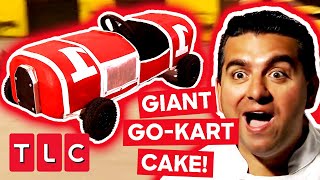 Buddy Makes A GIANT Go-Kart Cake! | Cake Boss