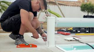 APF - Comment installer sur votre piscine une couverture automatique Hors Sol comme un pro ?