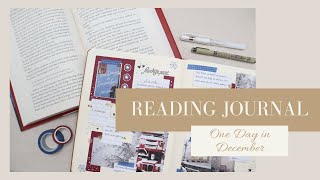 Reading Journal with Me / One Day in December by Josie Silver / Book Journal / Art Journal / BUJO /