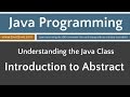 Learn Java Programming - Introduction to the Abstract Modifier