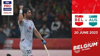 FIH Hockey Pro League 2022-23: Belgium vs Australia (Men, Game 2) - Highlights