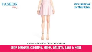 ★★★ Cushnie et Ochs Knit Circle Cut Miniskirt ★★★