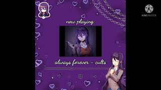 writing poems with yuri ♡ escribiendo poemas con yuri (ddlc kin playlist) ⚠️cw + spoilers?⚠️