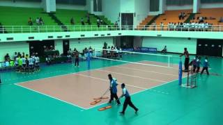 20151020全國運動會室內排球女子組高雄市V.S.屏東縣(1)