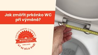 Jak změřit prkénko WC při výměně