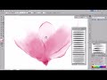 adobe illustrator watercolor painting tutorial how to draw grunge vector flowers and leaves