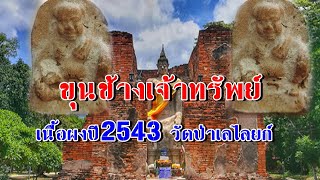 ขุนช้างเจ้าทรัพย์ เนื้อผงปี2543 วัดป่าเลไลยก์ \