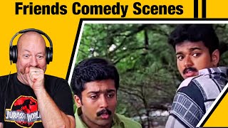 FRIENDS COMEDY SCENES REACTION | Part 1 | Vadivelu, Vijay, Suriya