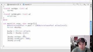 Objective C Programming Tutorial - 6 - Creating an Object