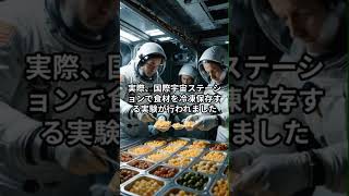 「食材が腐らない!? 宇宙で冷凍保存の実験に挑む！」 #宇宙の神秘 #雑学 #宇宙の謎