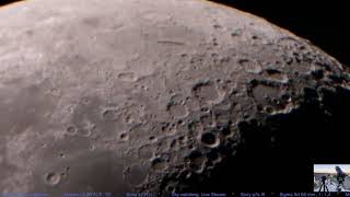 Moon   ,  Live Stream  ,  07.09 2023  ,   Sky watching  .