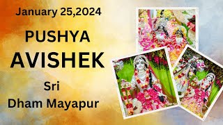 Sri Sri Radha Madhav Pusya Abhisek Live 2024