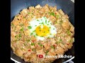 tuna sisig with tofu