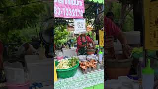 ส้มตำรสเด็ดตลาดน้ำไทรน้อยวัดไทรใหญ่