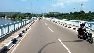 Kinniya Bridge-396 meters long.