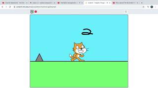 jumping game part 2 using Scratch