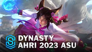 Dynasty Ahri Skin Spotlight - League of Legends