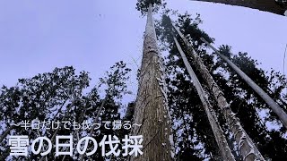 File25『雪でも伐らねばならん日』 ～ 師匠と RINGYOU！2nd ～