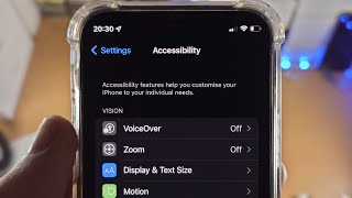 How To Turn On Accessibility on iPhone!