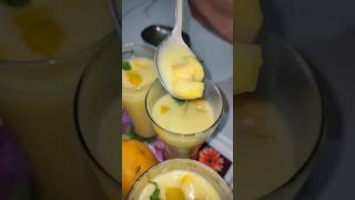 Mango lassi 😅 aam ka lassi ❤️ Ek secret cheez Dale or minutes m tayyar kare